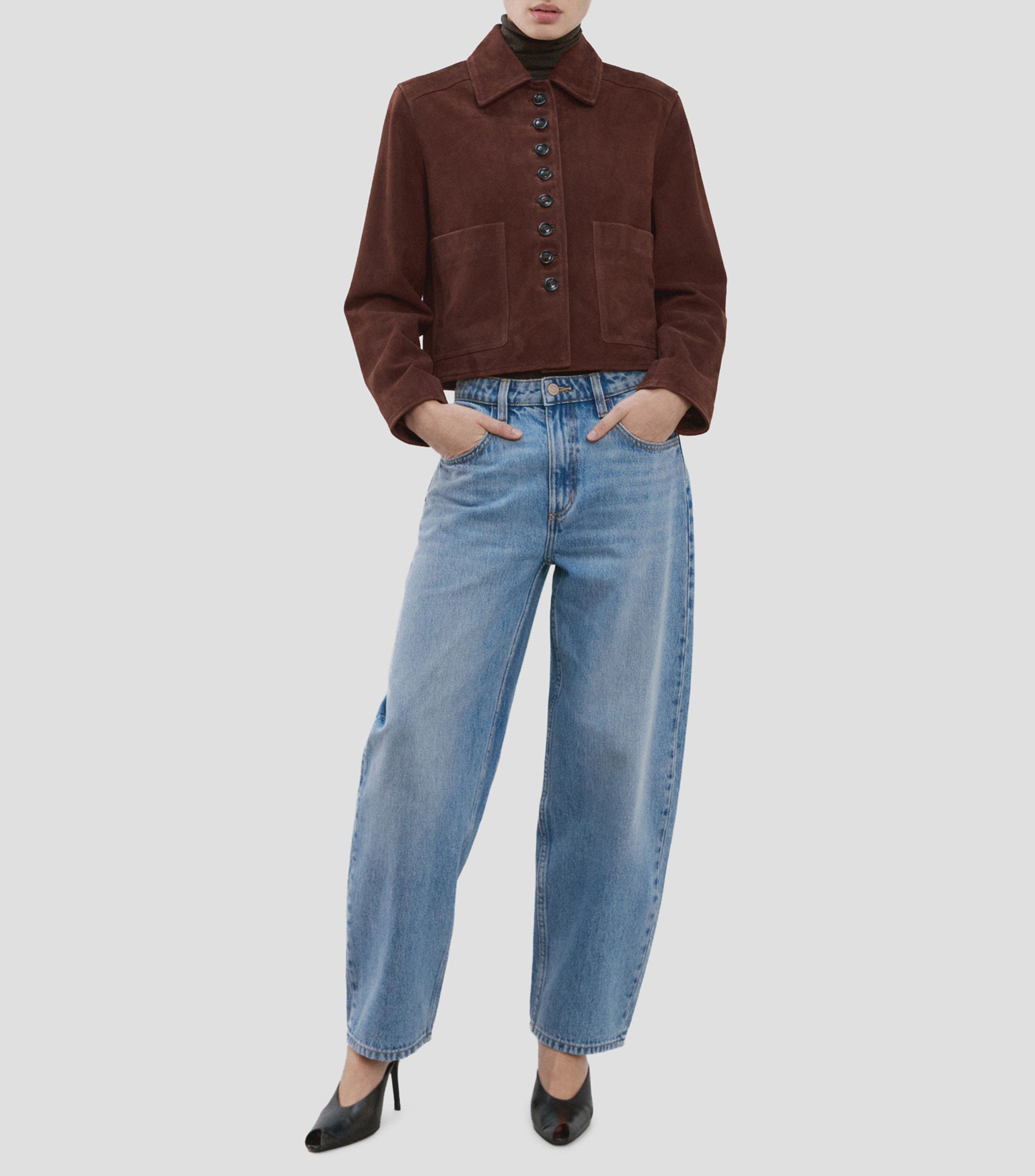 Jeans Amplio Mujer